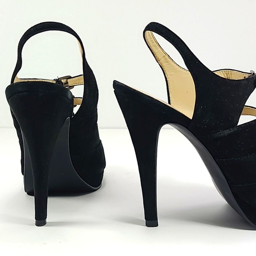 Preview International platform edgy sandals with 3 buckles  size 7.5 - Picture 8 of 11